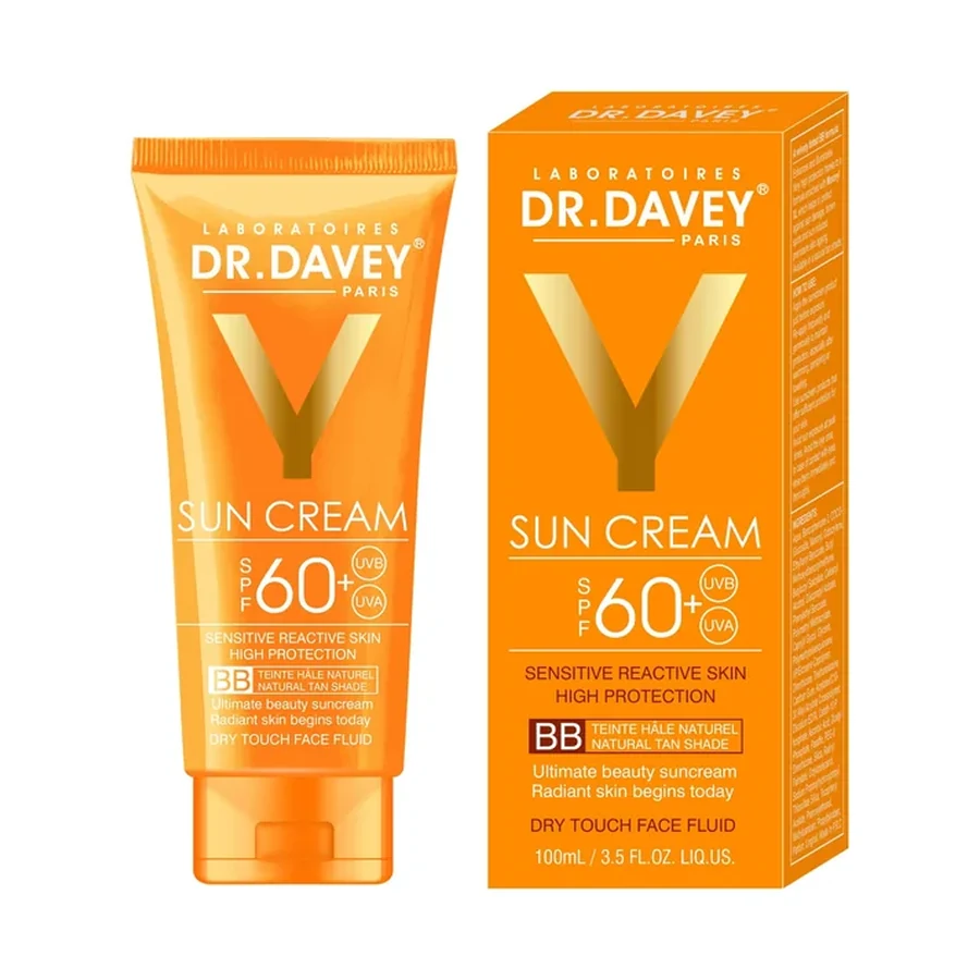 DR.DAVEY SUN CREAM Personal Care Product 100 g OEM/ODM Dv-6375 product image for OEM/ODM private label personal care product manufacturing