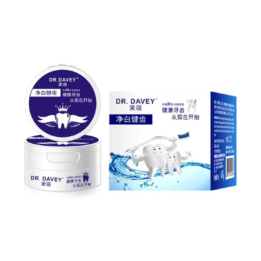 DR.DAVEY Tooth Powder Personal Care Product 40 g OEM/ODM Dv-6119 product image for OEM/ODM private label personal care product manufacturing