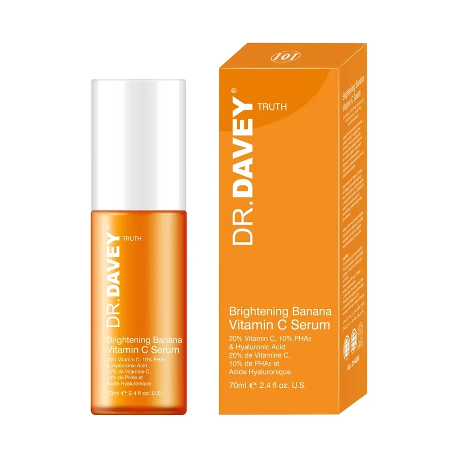 DR.DAVEY VC Banana VC Serum 70 g OEM/ODM Dv-6260 product image for OEM/ODM private label skincare manufacturing