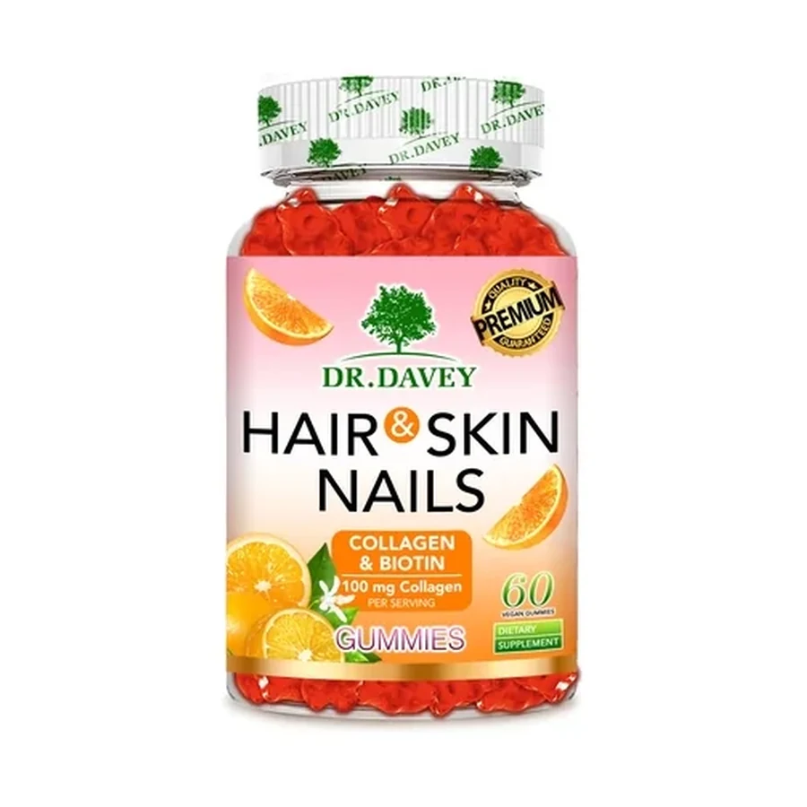 DR.DAVEY +vc Collagen Biotin Gummies Personal Care Product 3 g OEM/ODM Dv-6694 product image for OEM/ODM private label personal care product manufacturing