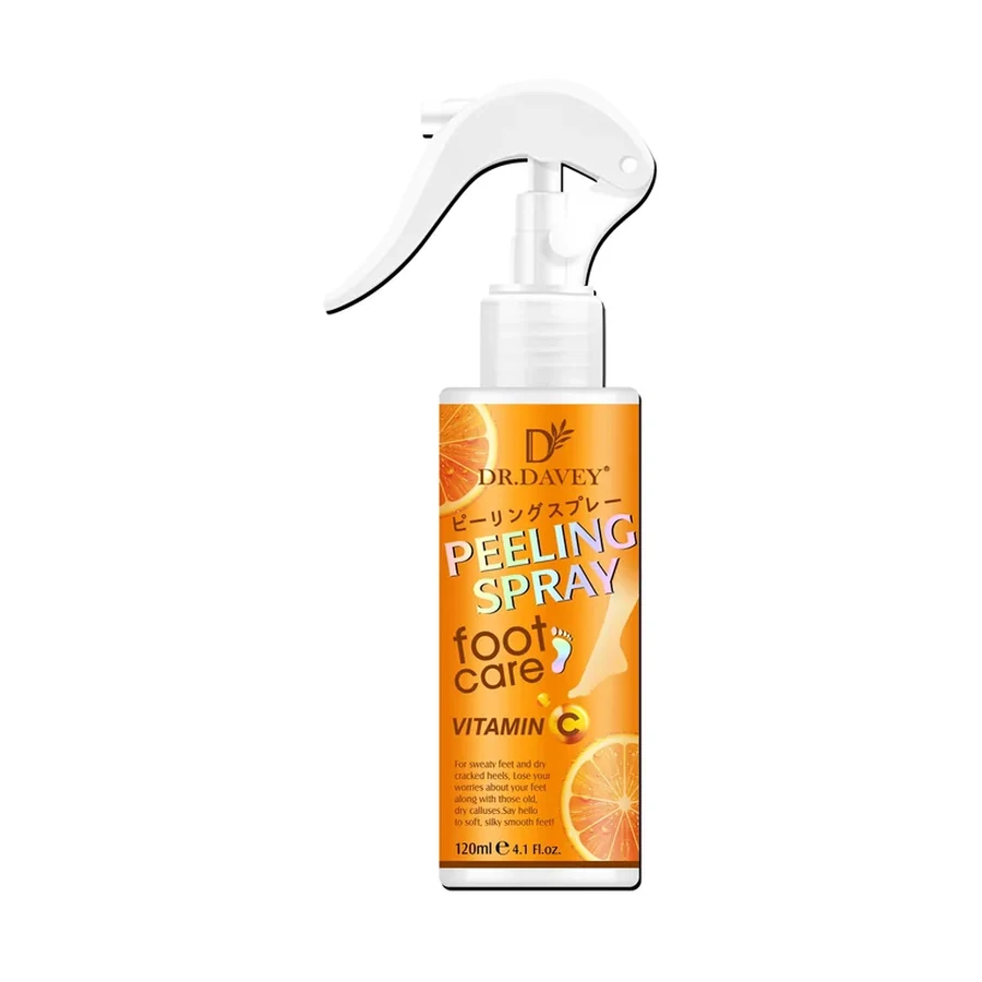 DR.DAVEY VC VC Foot Peeling Spray Personal Care Product 120 ml OEM/ODM Dv-6447 product image for OEM/ODM private label personal care product manufacturing