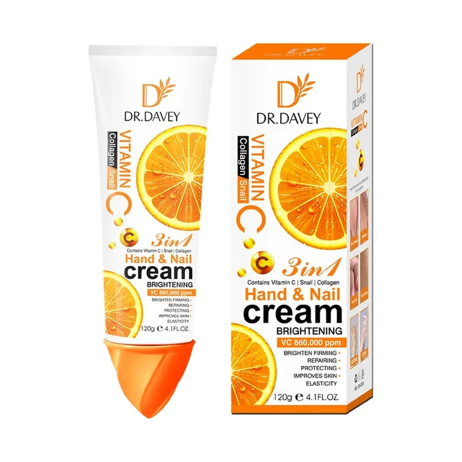 DR.DAVEY VC VC Hand Cream 120 g OEM/ODM Dv-6334 product image for OEM/ODM private label skincare manufacturing