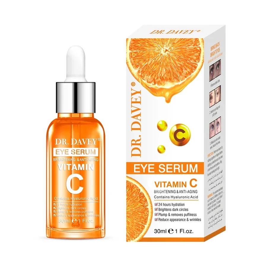 DR.DAVEY Vc Vitamin C Eye Serum 30 ml OEM/ODM Dv-6398 product image for OEM/ODM private label skincare manufacturing