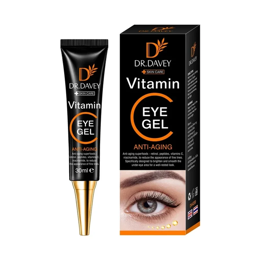 DR.DAVEY VC Vitamin C Gel Eye Cream 30 ml OEM/ODM Dv-6359 product image for OEM/ODM private label skincare manufacturing