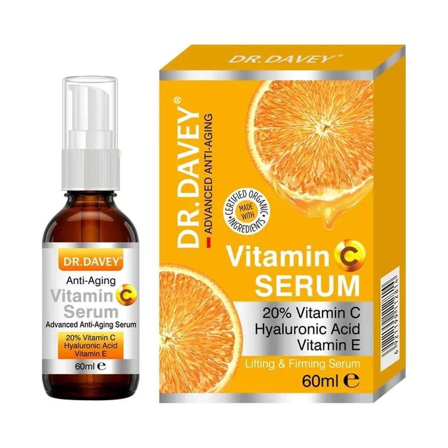 DR.DAVEY Vc Vitamin C Serum 60 ml OEM/ODM Dv-6399 product image for OEM/ODM private label skincare manufacturing