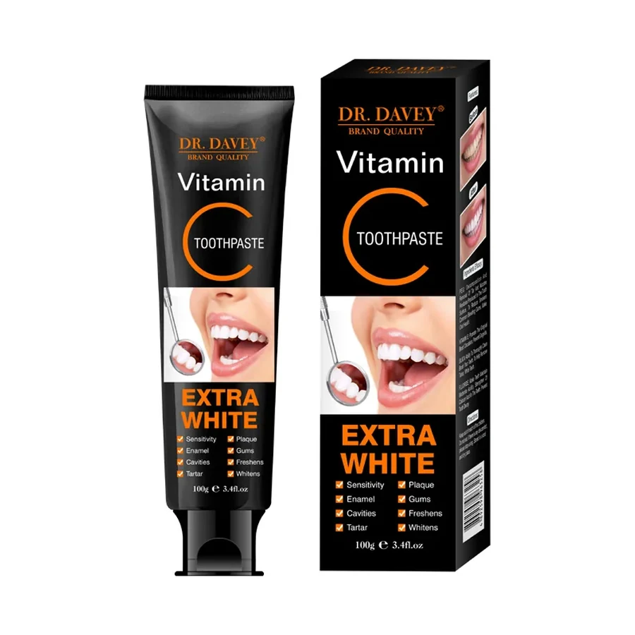 DR.DAVEY Vitamin C C Toothpaste 100 g OEM/ODM Dv-6114 product image for OEM/ODM private label toothpaste manufacturing