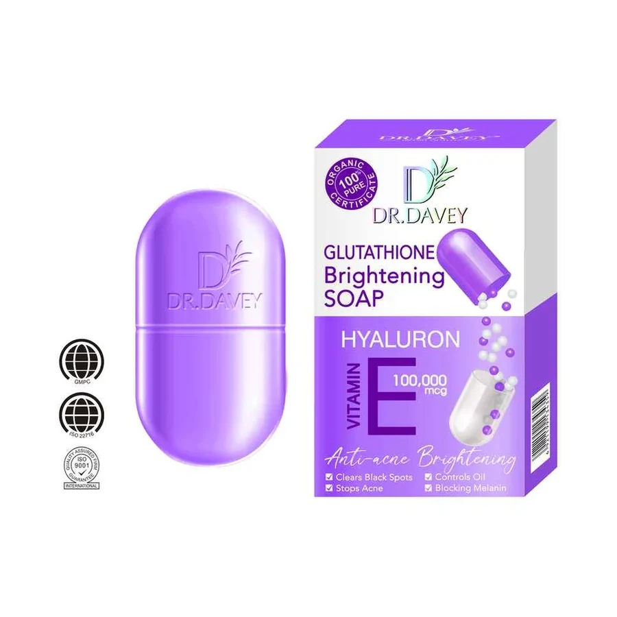 DR.DAVEY Soap VITAMIN E Soap model DV-6655 product image for OEM/ODM private label soap manufacturing