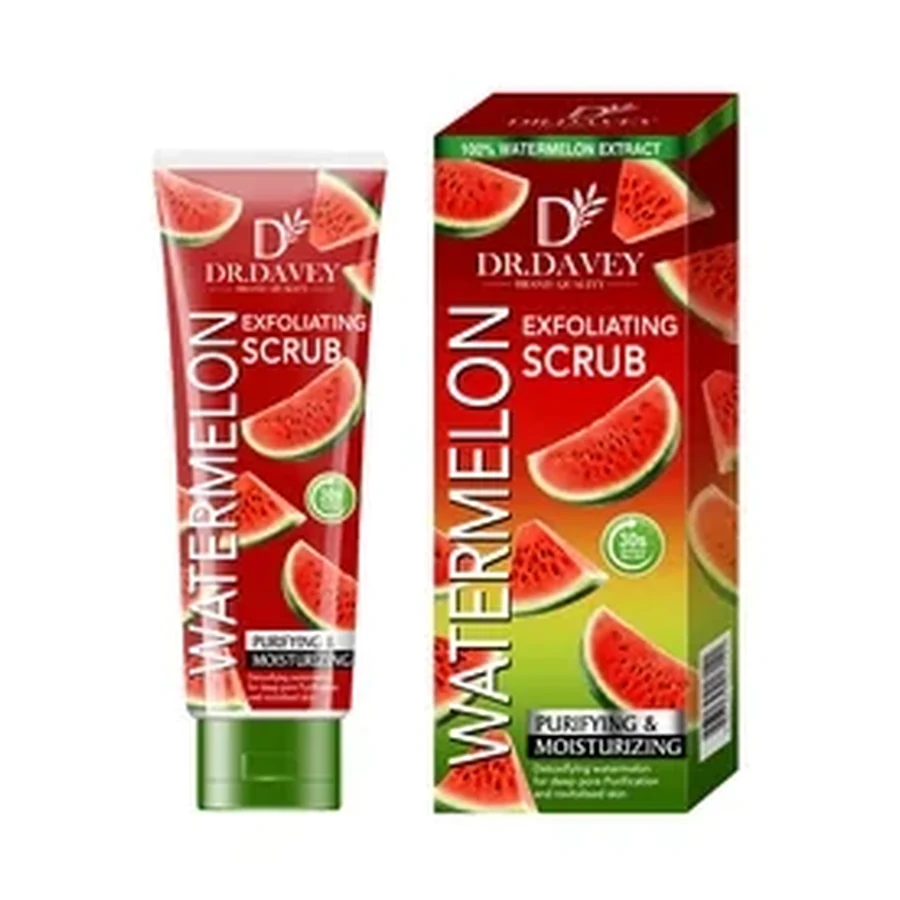 DR.DAVEY Watermelon Scrub Personal Care Product 120 g OEM/ODM Dv-6525 product image for OEM/ODM private label personal care product manufacturing