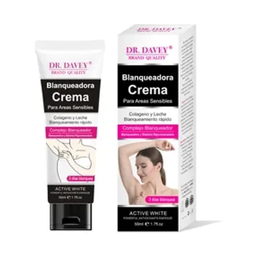 DR.DAVEY White Cream Personal Care Product 50 ml OEM/ODM Dv-6249 product image for OEM/ODM private label personal care product manufacturing