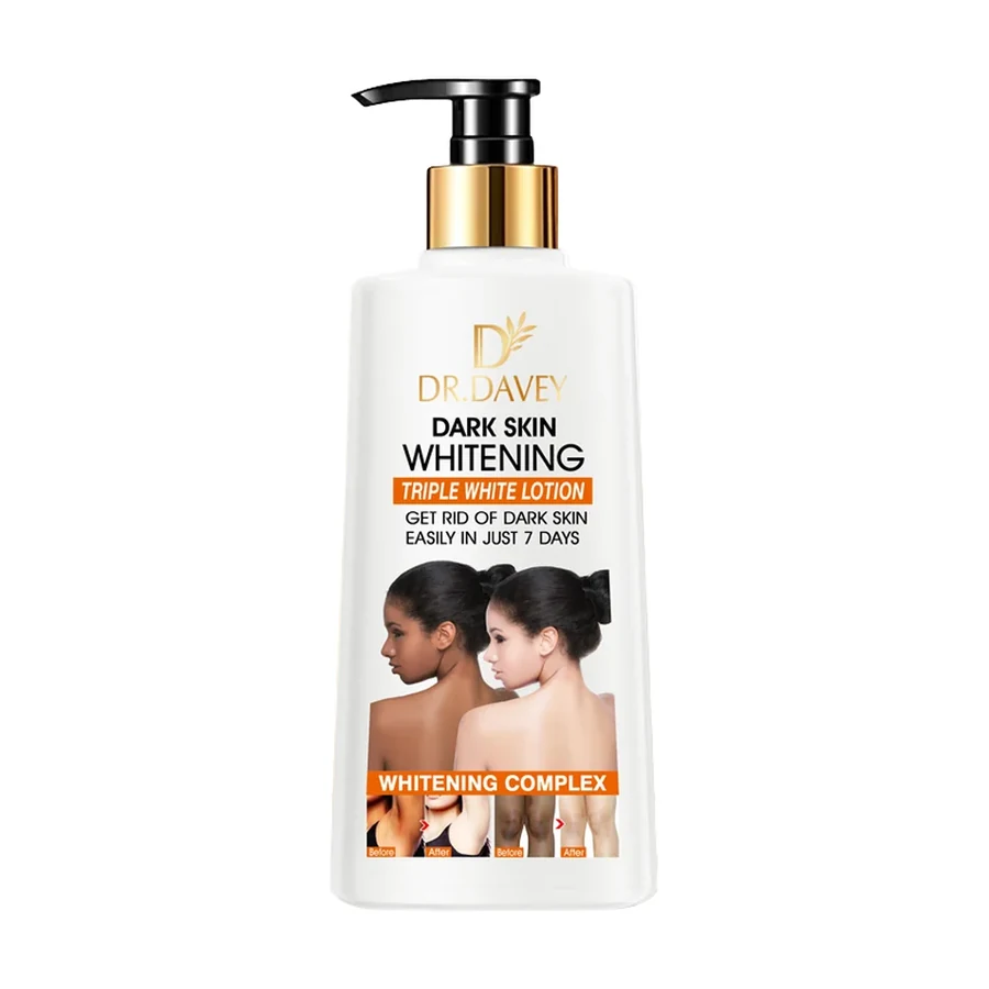Fast Dark Skin Brightening Vitamin C Moisturizing Body Lotion white background product image for OEM/ODM private label body lotion manufacturing