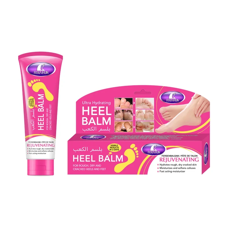 For Ultra Hydrating Rejuvenating Heel Cream 3 Days Visible Effect for Dry Cracked Rough Heels 100g Female Adults white background product image