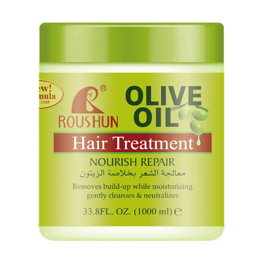 Olive Oil Nourishing Smoothing Repairing Hair Care for Natural Oils Hair Mask for Normal Hair Deep Moisturizing Cream white background product image