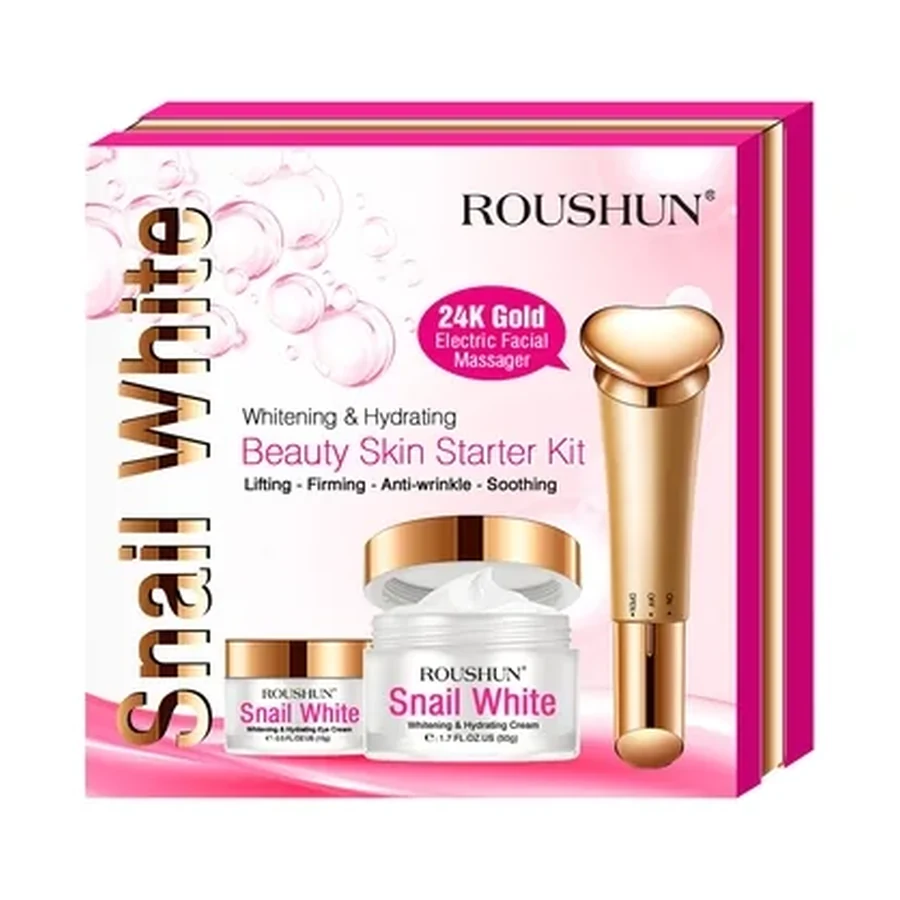 كريم العين والوجه بالحلزون 24k ROUSHUN 15 g OEM/ODM Rs-30423