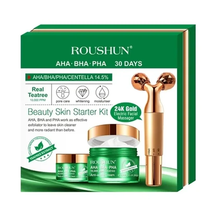كريم العين والوجه بشجرة الشاي 24k ROUSHUN 15 g OEM/ODM Rs-30424