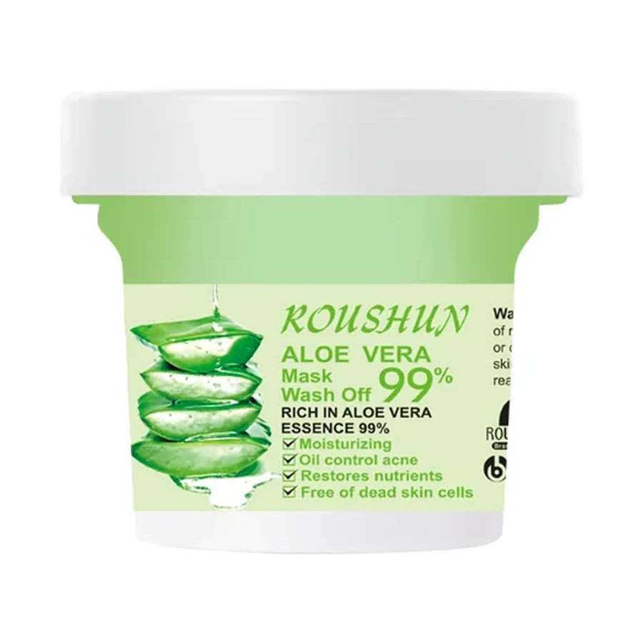 Masque visage à l'aloe vera ROUSHUN 120 g OEM/ODM Rs-30126