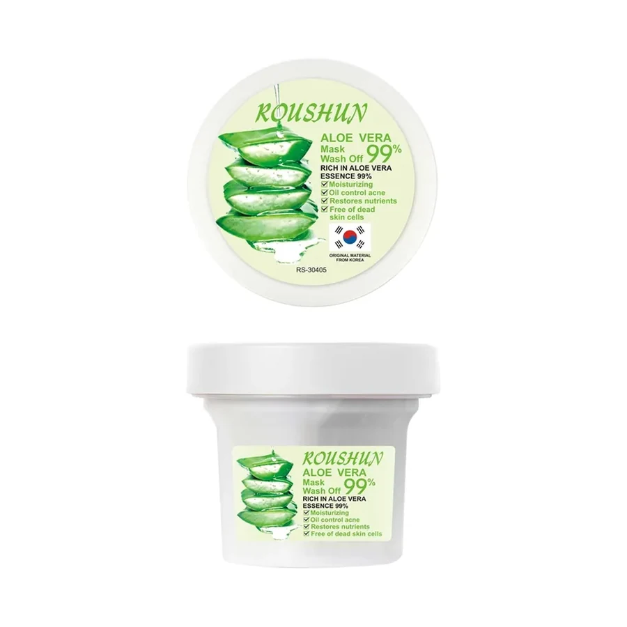 Masque visage à l'aloe vera ROUSHUN 120 g OEM/ODM Rs-30405
