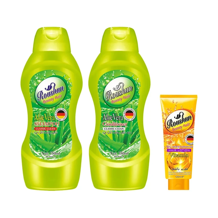ROUSHUN Aloe Vera Shampoo 750 g OEM/ODM Rs-30701 product image for OEM/ODM private label shampoo manufacturing