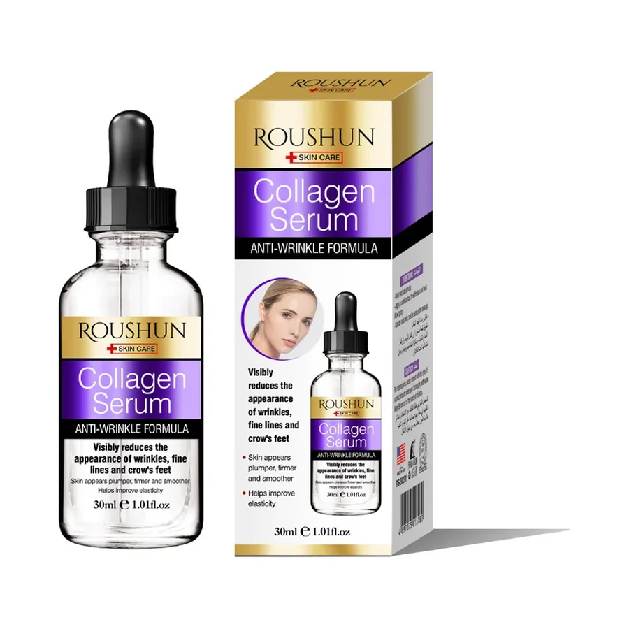 سيروم الكولاجين ROUSHUN المضاد للتجاعيد 30 ml OEM/ODM Rs-30291
