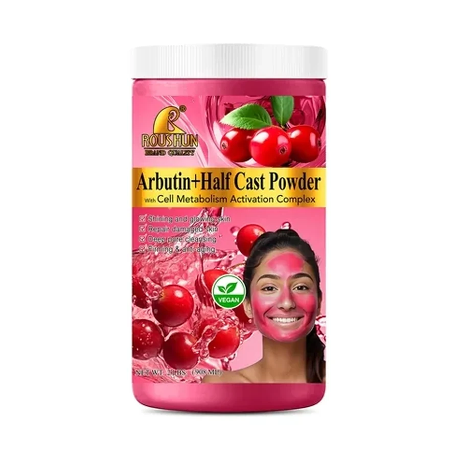 ROUSHUN + Arbutin+half Cast Powder Face Mask 908 ml OEM/ODM Rs-30964 product image for OEM/ODM private label skincare manufacturing
