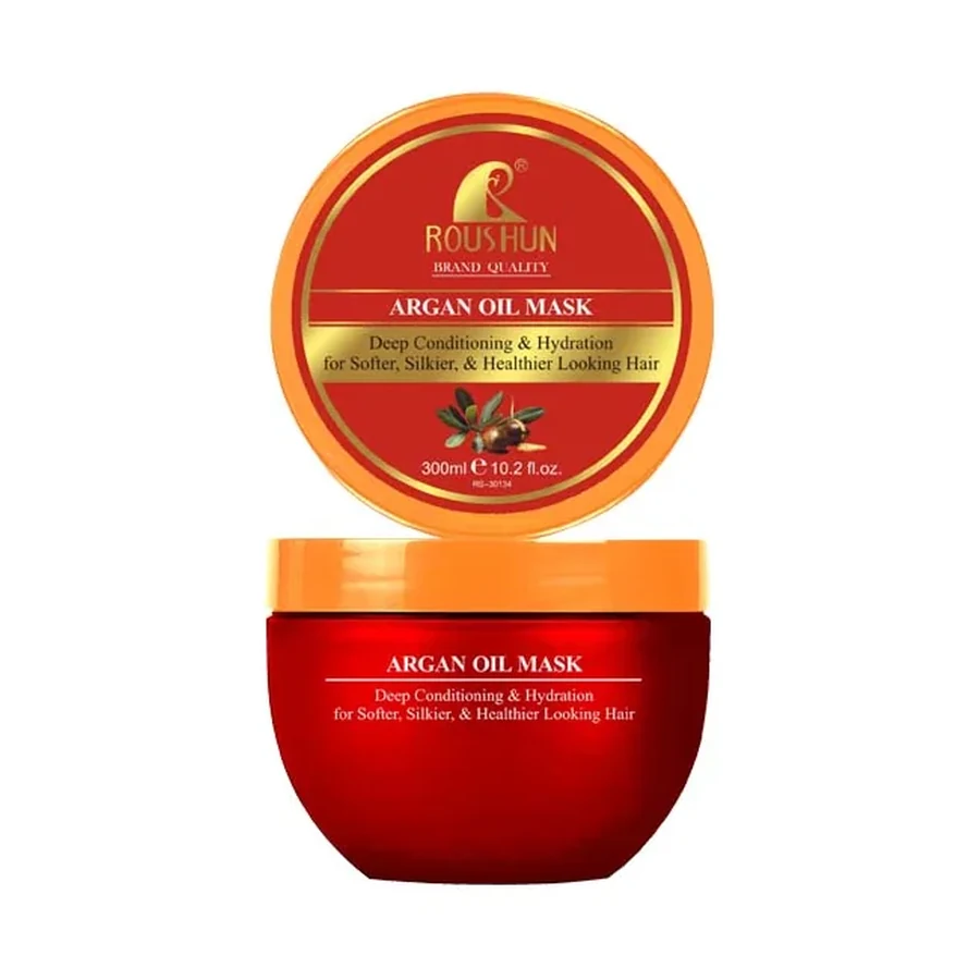 Masque capillaire à l'huile d'argan ROUSHUN 300 ml OEM/ODM Rs-30134