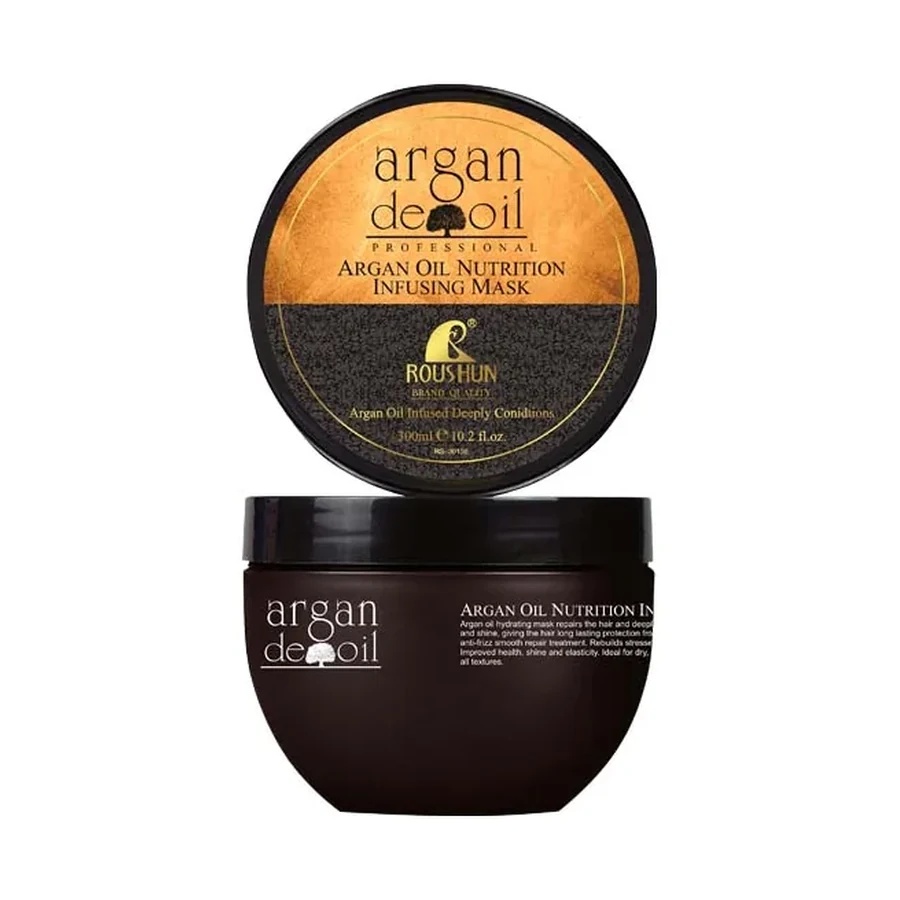 ROUSHUN Argan Oil Hair Mask 300 ml OEM/ODM Rs-30136 product image for OEM/ODM private label hair care manufacturing