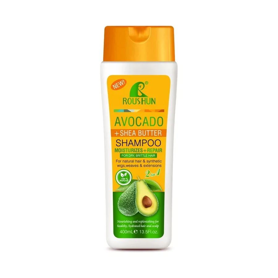 ROUSHUN + Avocado+shea Butter Shampoo 400 ml OEM/ODM Rs-30680 product image for OEM/ODM private label shampoo manufacturing