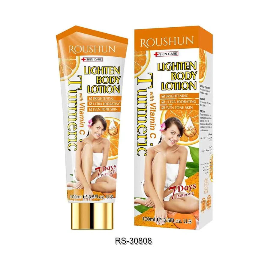 ROUSHUN Body Lotion Lighten Body Lotion model RS-30808 product image for OEM/ODM private label body lotion manufacturing