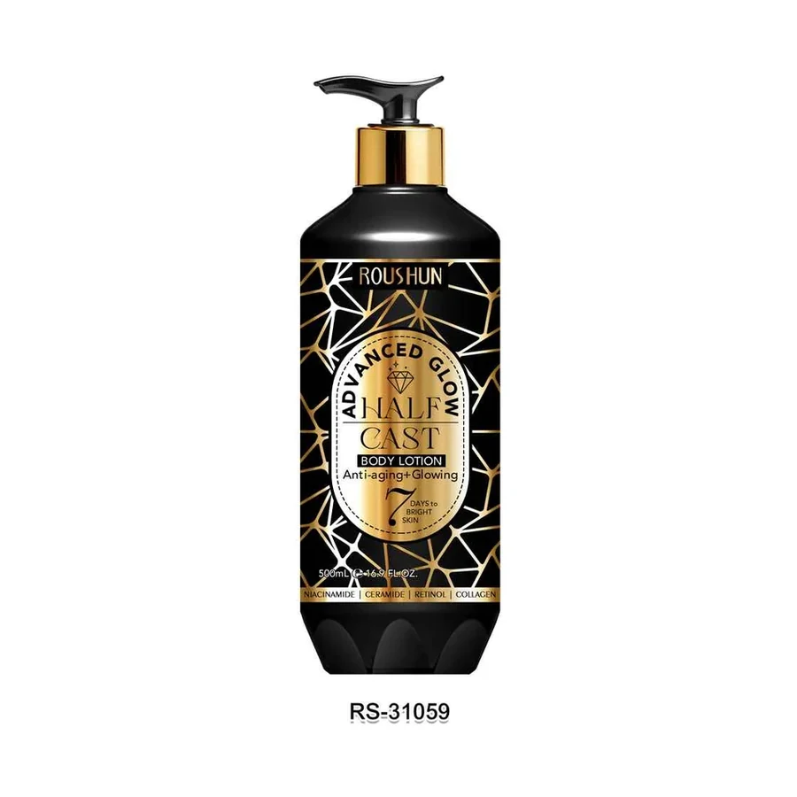 ROUSHUN Half Cast Body Lotion model RS-31059 product image for OEM/ODM private label body lotion manufacturing