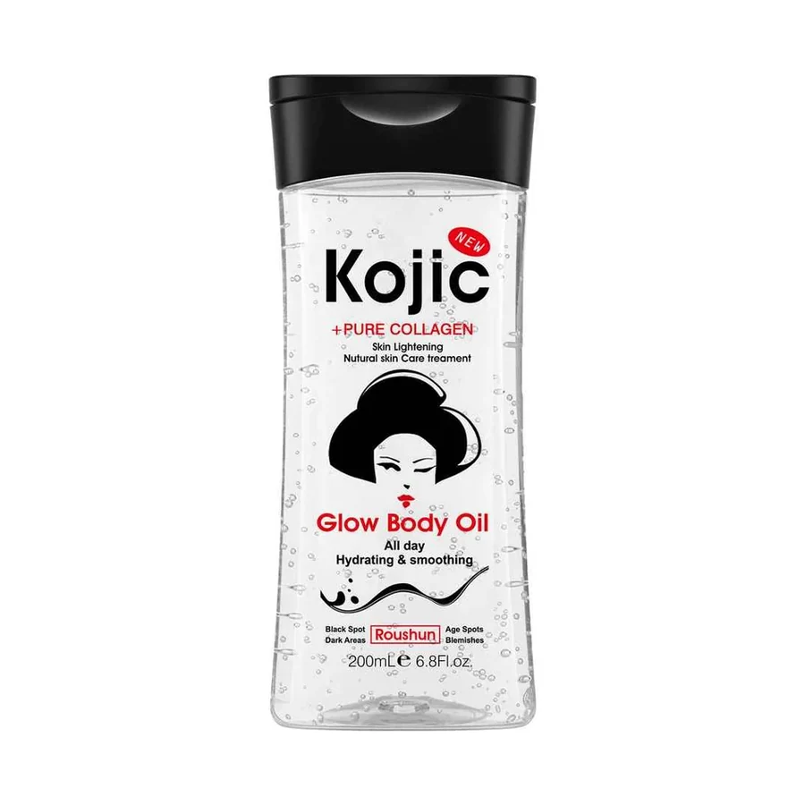 ROUSHUN Kojic Body Oil model RS-30801 product image for OEM/ODM private label body oil manufacturing