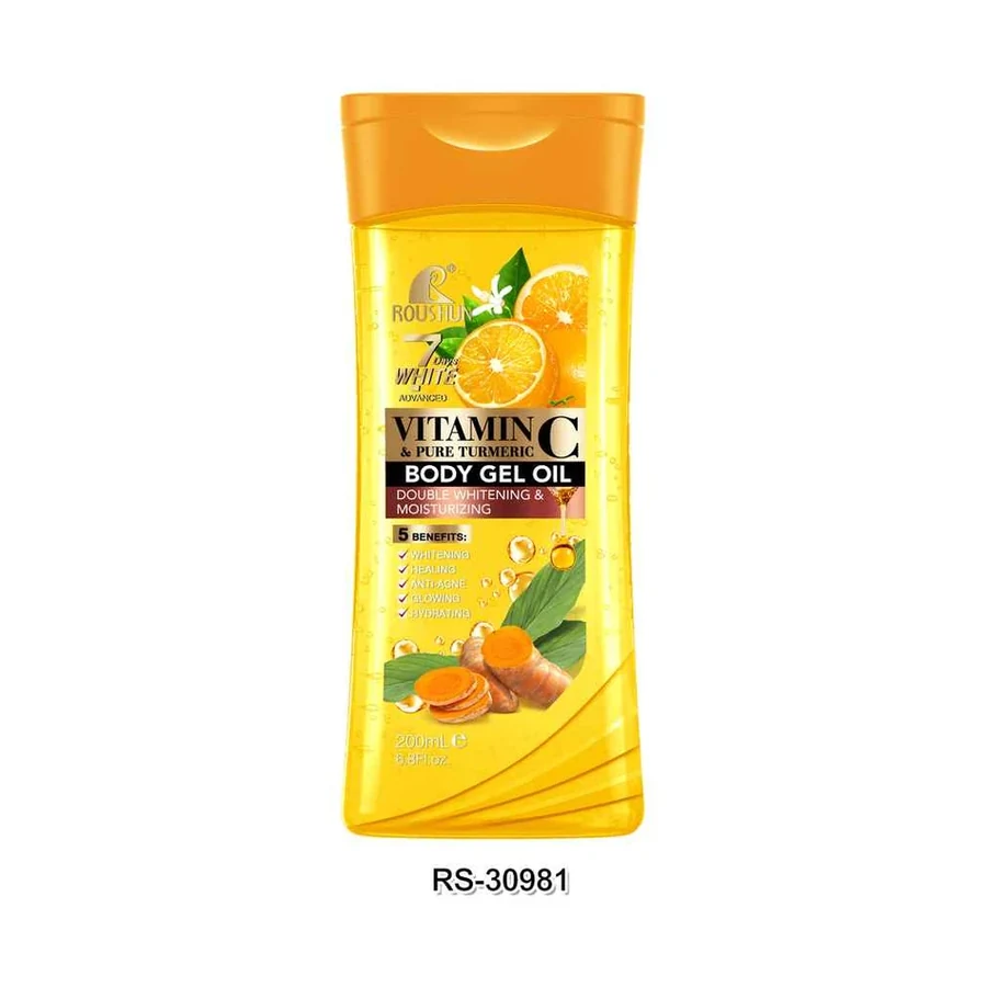 ROUSHUN VC Body Oil VC Body Oil model RS-30981 product image for OEM/ODM private label body oil manufacturing