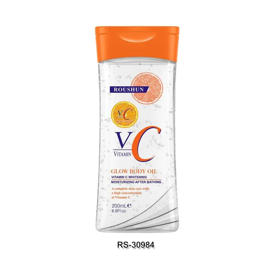 ROUSHUN VC Brightening Body Oil VC Body Oil model RS-30984 product image for OEM/ODM private label body oil manufacturing