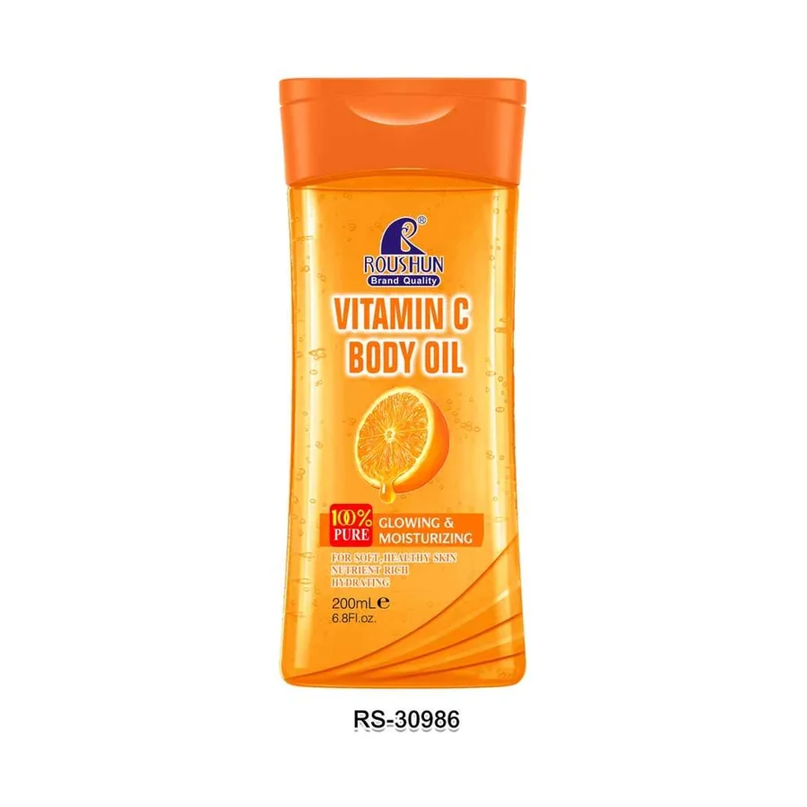 ROUSHUN 100% Pure VC Body Oil 100% VC Body Oil model RS-30986 product image for OEM/ODM private label body oil manufacturing