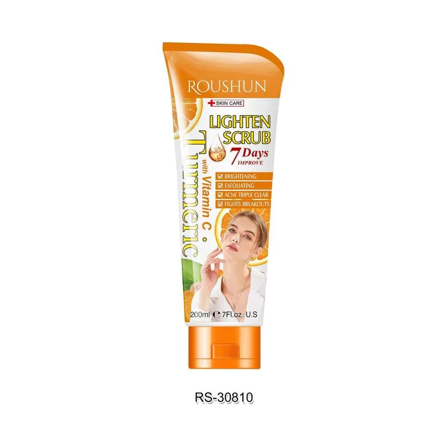 ROUSHUN Lighten Scrub model RS-30810 product image for OEM/ODM private label body scrub manufacturing