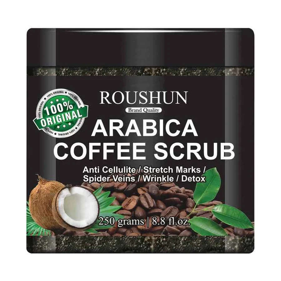 ROUSHUN Coffee Scrub model RS-30061 product image for OEM/ODM private label body scrub manufacturing