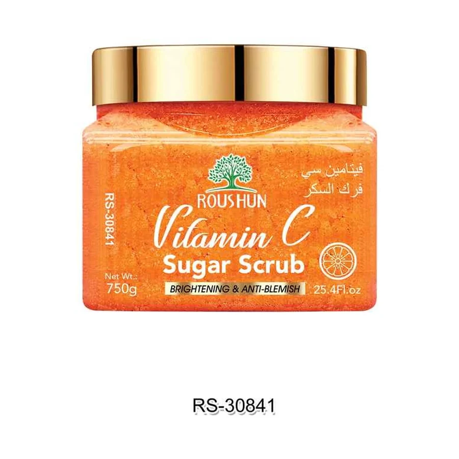 ROUSHUN Vc Sugar Scrub model RS-30841 product image for OEM/ODM private label body scrub manufacturing