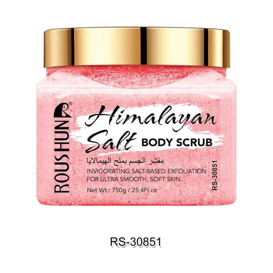 ROUSHUN Himalayan Salt Scrub model RS-30851 product image for OEM/ODM private label body scrub manufacturing