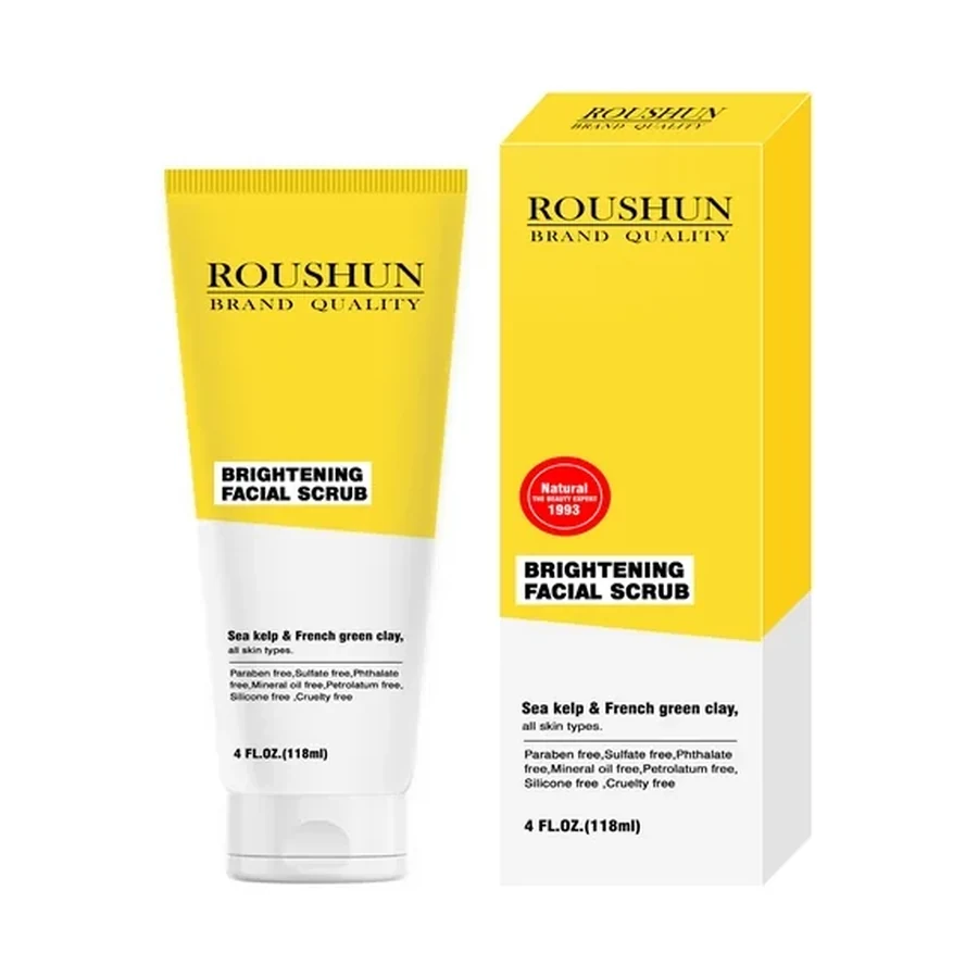 ROUSHUN Brightening Facial Scrub Personal Care Product 118 ml OEM/ODM Rs-30408 product image for OEM/ODM private label personal care product manufacturing