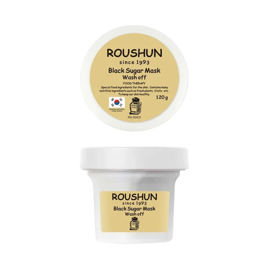 ROUSHUN Brown Sugar Face Mask 120 g OEM/ODM Rs-30403 product image for OEM/ODM private label skincare manufacturing