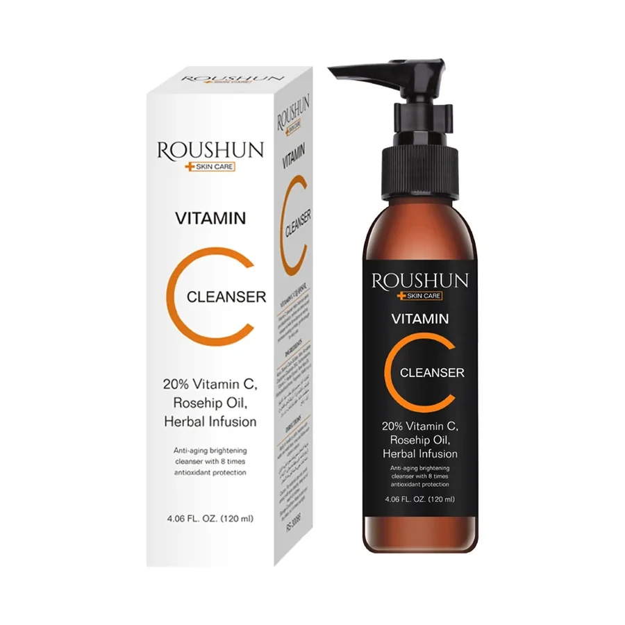 ROUSHUN C Vitamin C Cleanser Personal Care Product 120 ml OEM/ODM Rs-30086 product image for OEM/ODM private label personal care product manufacturing