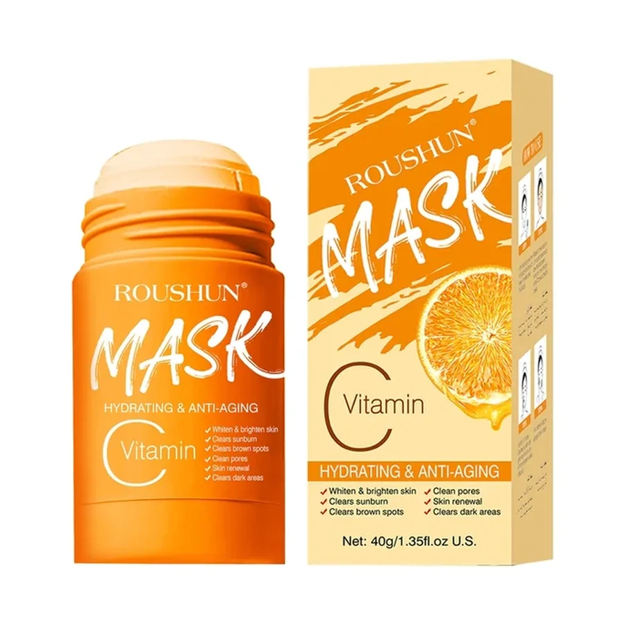 ROUSHUN C Vitamin C Face Mask 40 g OEM/ODM Rs-30431 product image for OEM/ODM private label skincare manufacturing