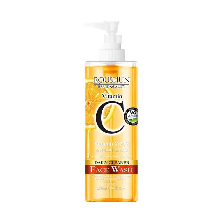 ROUSHUN C Vitamin C Face Waht Personal Care Product 250 ml OEM/ODM Rs-30312 product image for OEM/ODM private label personal care product manufacturing