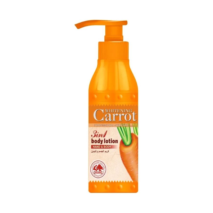 ROUSHUN Carrot Body Lotion 500 ml OEM/ODM Rs-30132 product image for OEM/ODM private label body lotion manufacturing