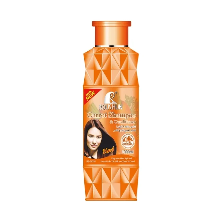 ROUSHUN Carrot Shampoo 1000 ml OEM/ODM Rs-28781 product image for OEM/ODM private label shampoo manufacturing