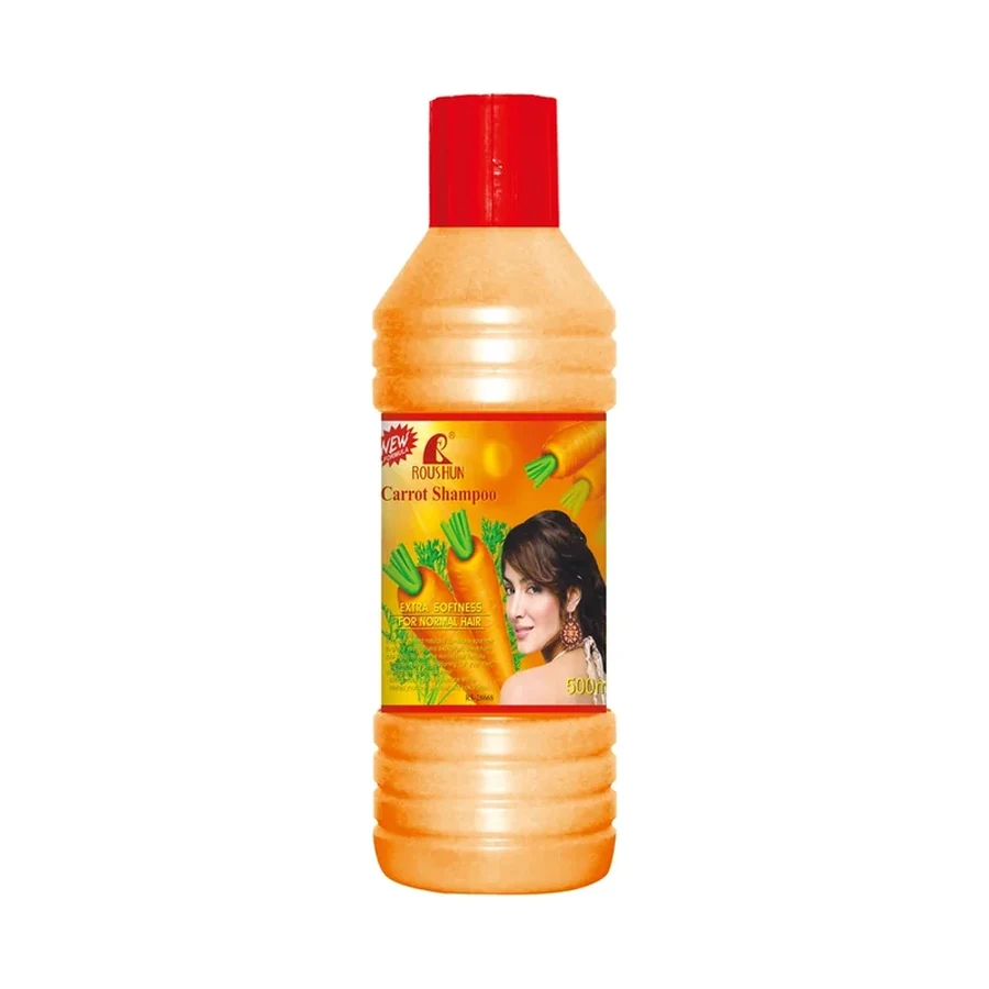 ROUSHUN Carrot Shampoo 500 ml OEM/ODM Rs-28668 product image for OEM/ODM private label shampoo manufacturing