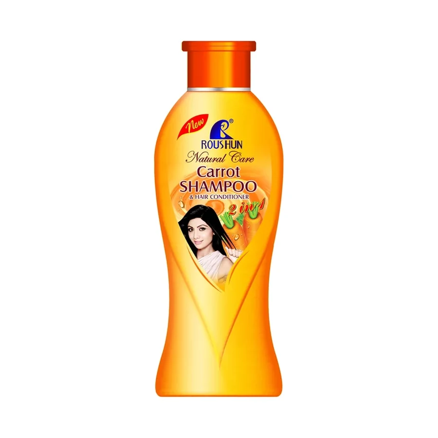 ROUSHUN Carrot Shampoo 500 ml OEM/ODM Rs-28709 product image for OEM/ODM private label shampoo manufacturing