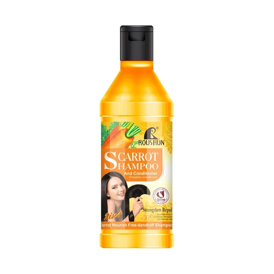 ROUSHUN Carrot Shampoo 500 ml OEM/ODM Rs-28884 product image for OEM/ODM private label shampoo manufacturing