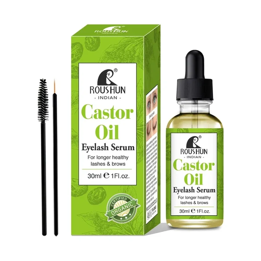 ROUSHUN Castor Oil Eyelash Serum 30 ml OEM/ODM Rs-30663 product image for OEM/ODM private label skincare manufacturing