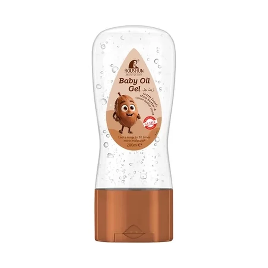 ROUSHUN Cocoa Butter Gel Body Oil 200 ml OEM/ODM Rs-30970 product image for OEM/ODM private label body oil manufacturing