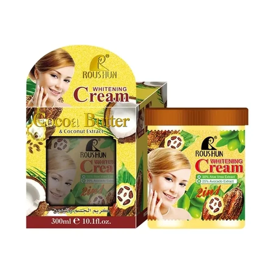 ROUSHUN Cocoa+olive Cream + Personal Care Product 300 ml OEM/ODM Rs-28836 product image for OEM/ODM private label personal care product manufacturing