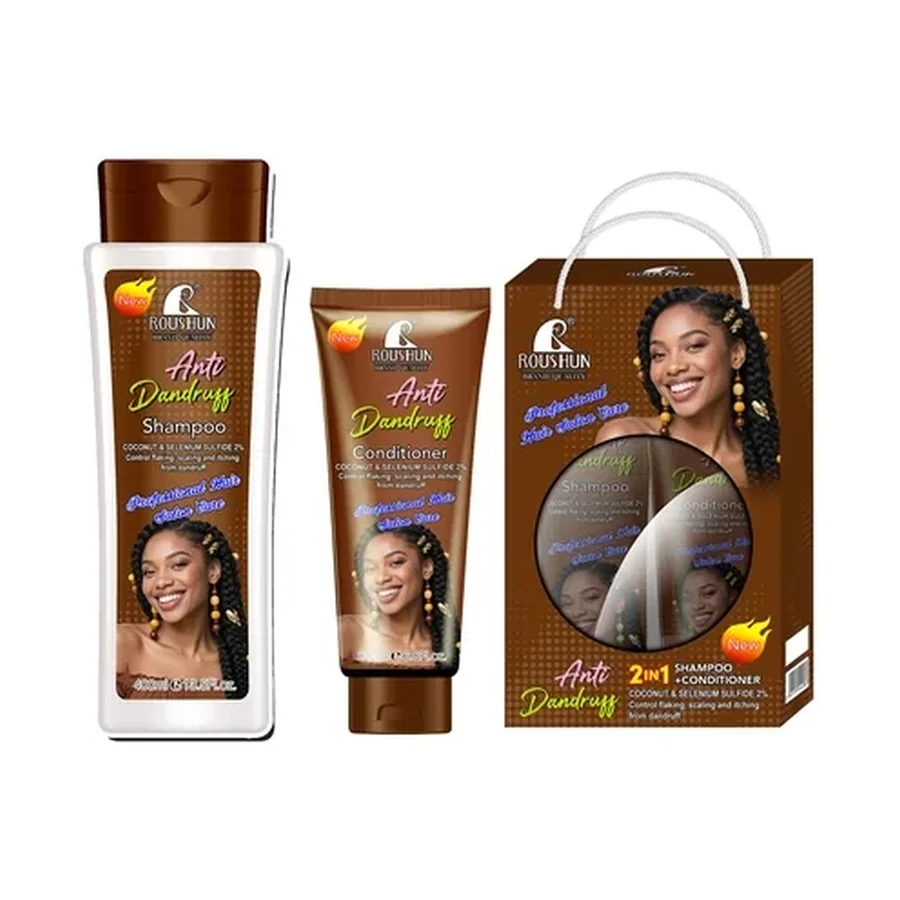 ROUSHUN Coconut Milk Shampoo Hair Care Set 400 ml OEM/ODM Rs-30973 product image for OEM/ODM private label hair care manufacturing